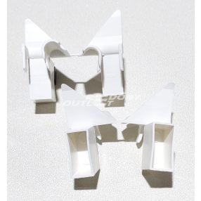 Redőny lábbevezető belsőtokos 53x22mm lábhoz fehér