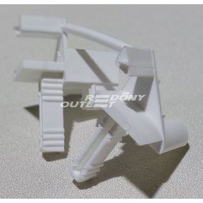 Redőny lábbevezető keskeny 53x22mm lábhoz fehér