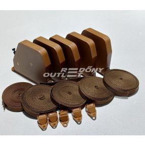   Redőny automata készlet mini gurtnihoz (14mm) 5db-os aranytölgy