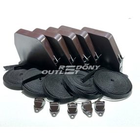 Redőny automata készlet mini gurtnihoz (14mm) 5db-os barna