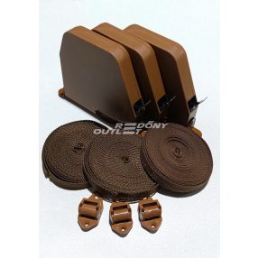   Redőny automata készlet mini gurtnihoz (14mm) 3db-os aranytölgy