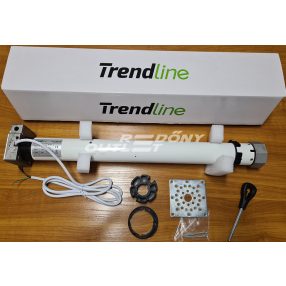   Redőny motor Trendline 80Nm-es kapcsolós vezérléssel, vészhajtókarral