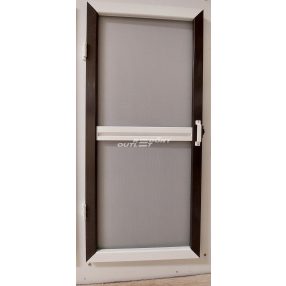   Szúnyogháló keretes nyíló ajtó szett alumínium egyedi méret szerint