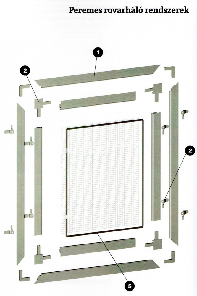 Sz nyogh l fix aluminium peremes 10x32 profil egyedi m ret szerint