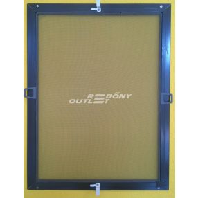   Szúnyogháló szett fix aluminium peremes fehér 150 X 150cm méretben