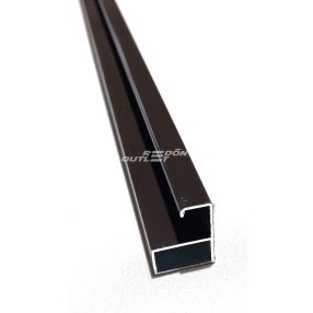 Szúnyogháló rolós fix akasztó profil barna