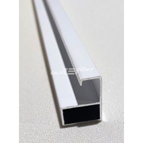 Szúnyogháló rolós fix akasztó profil fehér