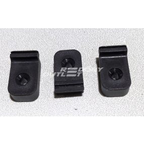 Szúnyogháló rolós ajtóhoz rögzítő fül barna